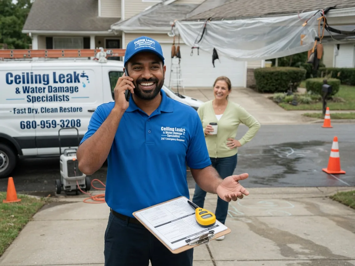 Ceiling Leak Cleanup Catoosa, OK FAQs